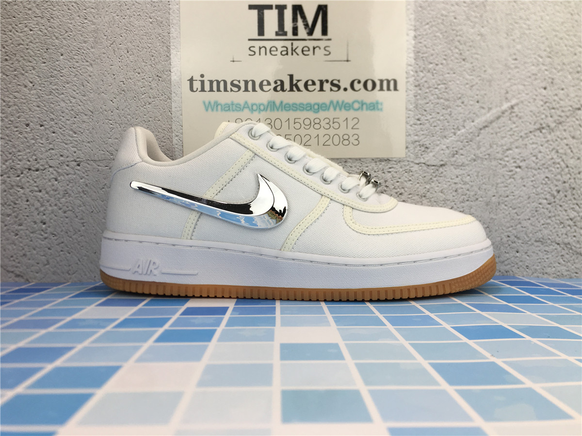 Travis Scott x Nike Air Force 1 Low Travis Scott-White AQ4211 100